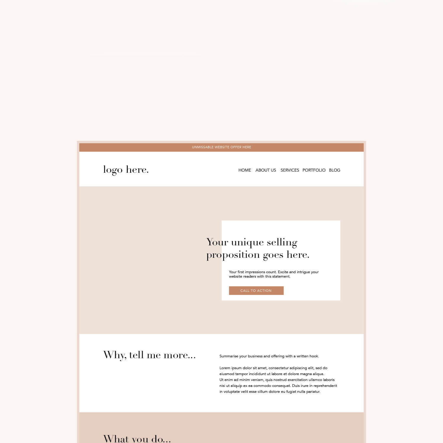 The Anatomy of a Home Page That Sells
