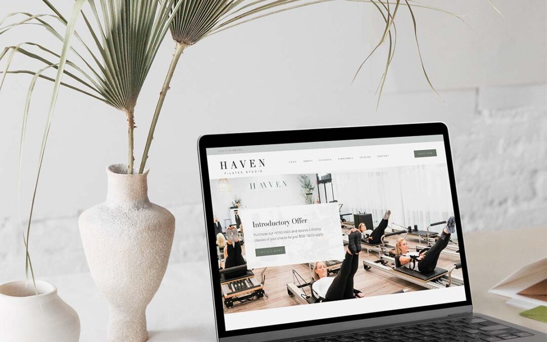 Haven Pilates – Website Design