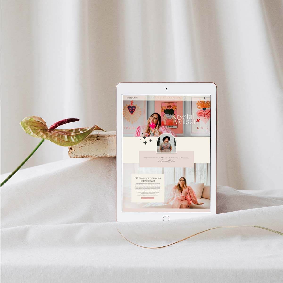 Krystal Wilson – Website Design