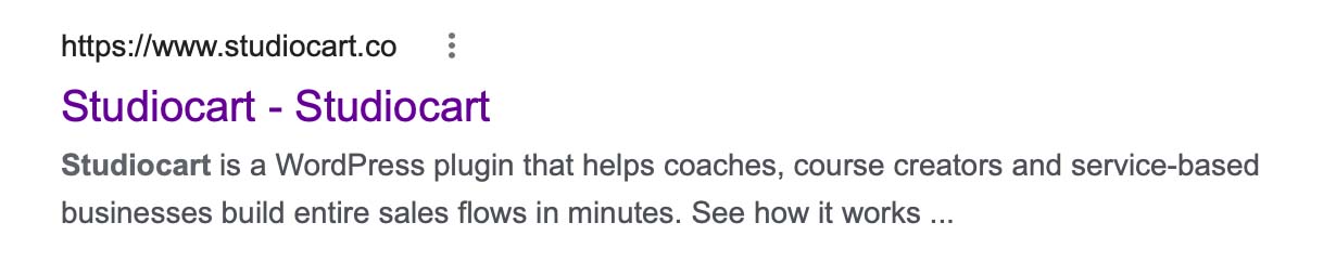 studiocart meta example