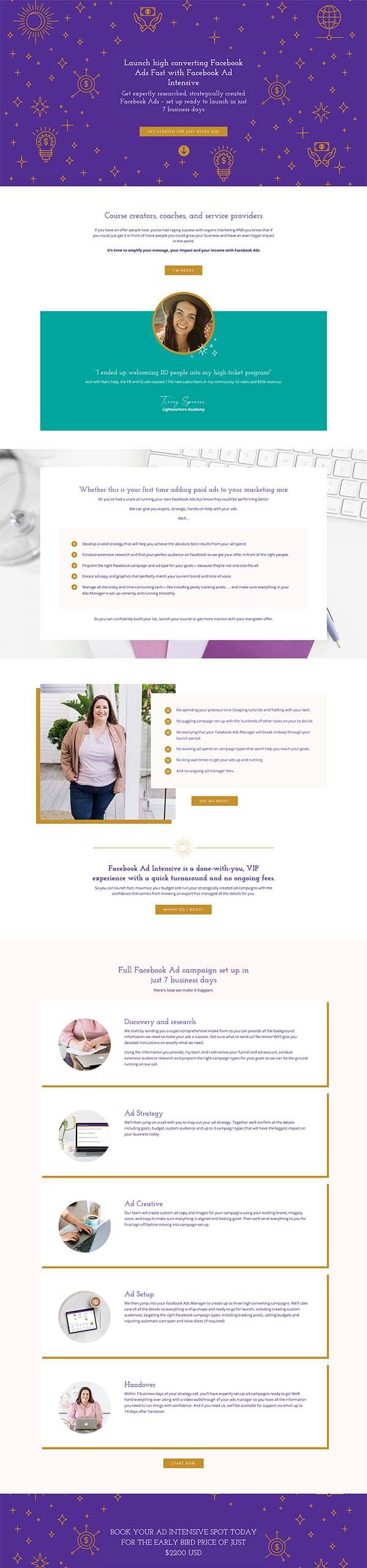 natalie alaimo sales page