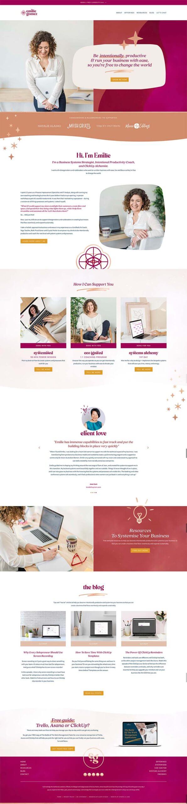 revive eating disorder coaching website