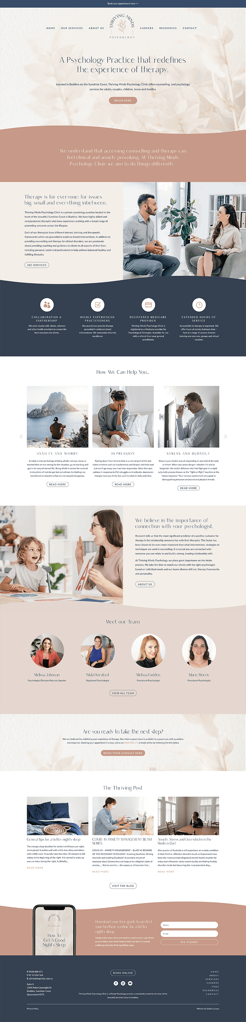 revive eating disorder coaching website