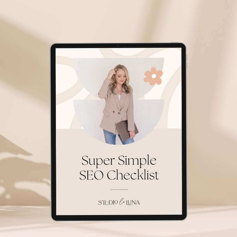 super simple seo checklist